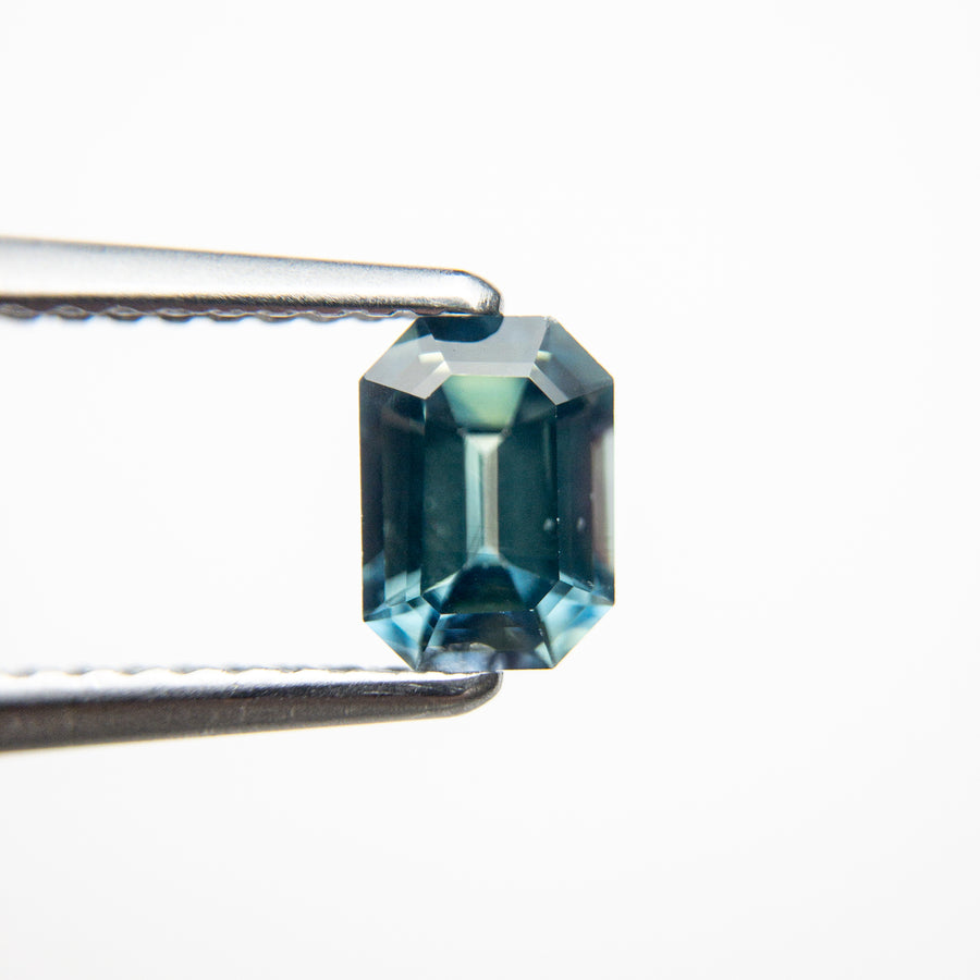 0.91ct  6.27x4.53x3.24mm Cut Corner Rectangle Step Cut Sapphire 18973-60 - Misfit Diamonds