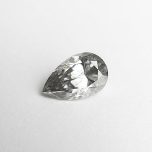 1.01ct 8.38x5.28x3.69mm GIA Fancy Grey Pear Brilliant 18982-01 - Misfit Diamonds