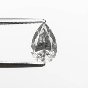 1.01ct 8.38x5.28x3.69mm GIA Fancy Grey Pear Brilliant 18982-01 - Misfit Diamonds