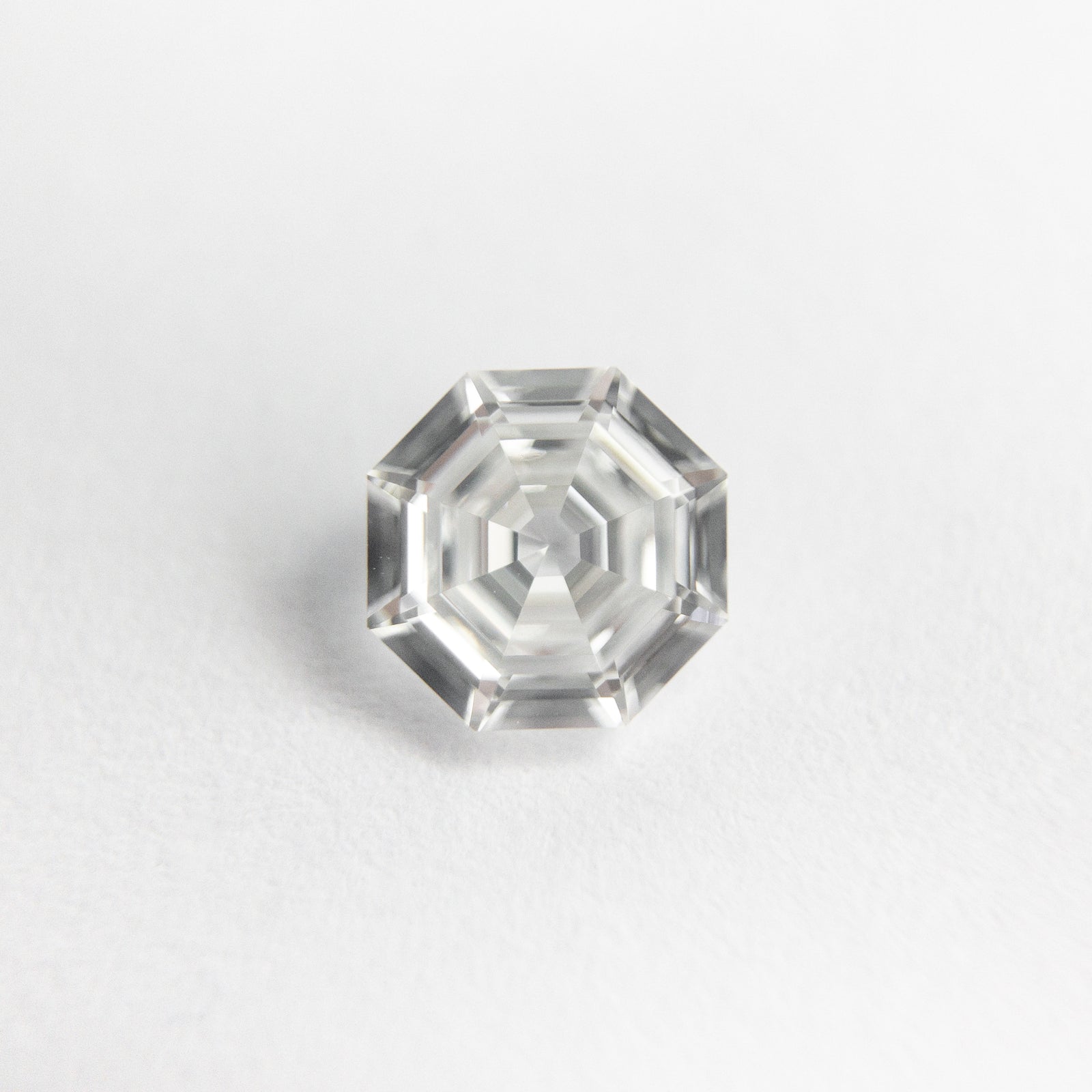 0.65ct 5.51x5.49x2.65mm VS F-G Octagon Step Cut 19011-02 - Misfit Diamonds
