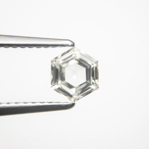 0.72ct 6.43x5.51x2.55mm VS2 J Hexagon Step Cut 19012-01 - Misfit Diamonds