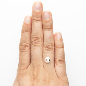0.87ct 7.10x7.06x2.09mm SI2 M-N Round Double Cut 19017-05
