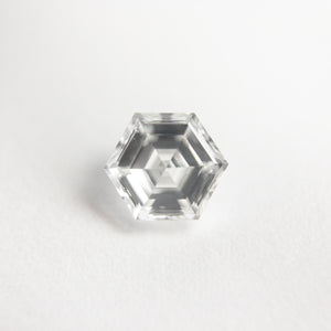0.85ct 6.27x5.51x3.16mm GIA VS2 F Hexagon Step Cut 19019-01 - Misfit Diamonds