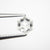 0.85ct 6.27x5.51x3.16mm GIA VS2 F Hexagon Step Cut 19019-01 - Misfit Diamonds