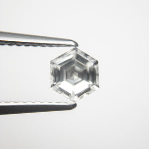 0.85ct 6.27x5.51x3.16mm GIA VS2 F Hexagon Step Cut 19019-01 - Misfit Diamonds