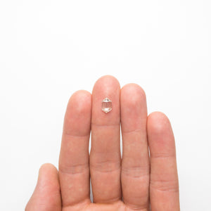 1.03ct 8.86x5.53x2.52mm SI2 L Hexagon Step Cut 19028-02 - Misfit Diamonds