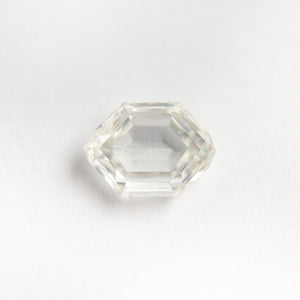 1.03ct 7.48x5.33x2.79mm SI1 H Hexagon Rose Cut 19029-01 - Misfit Diamonds
