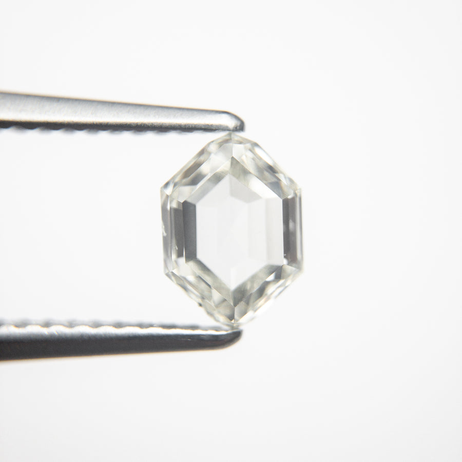 1.03ct 7.48x5.33x2.79mm SI1 H Hexagon Rose Cut 19029-01 - Misfit Diamonds