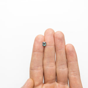 0.90ct 6.09x5.05x3.01mm Cut Corner Rectangle Step Cut Sapphire 19042-09 - Misfit Diamonds