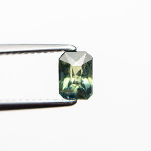 0.99ct 6.15x4.37x3.84mm Cut Corner Rectangle Brilliant Sapphire 19042-14 - Misfit Diamonds