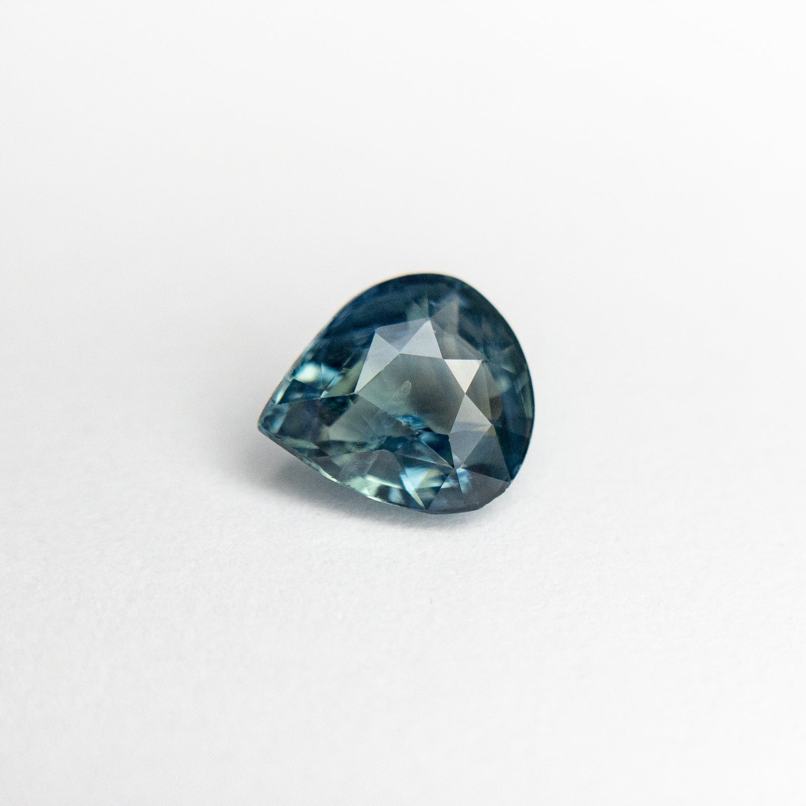 0.89ct 6.59x5.85x3.23mm Pear Brilliant Sapphire 19042-19 - Misfit Diamonds