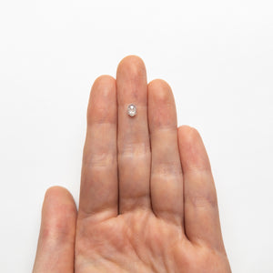 0.52ct 5.69x3.83x2.58mm Hexagon Rosecut 19056-09