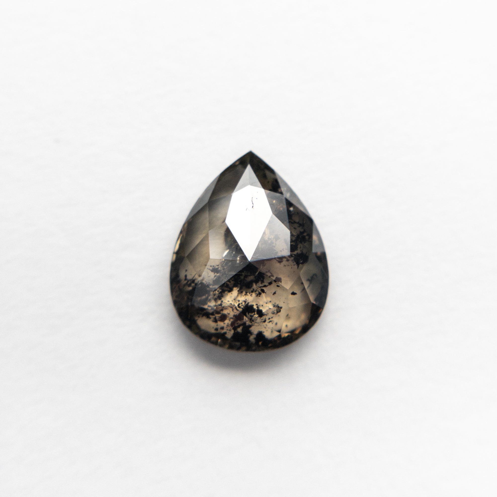 0.95ct 7.40x5.87x2.56mm Pear Rosecut 19062-18 - Misfit Diamonds