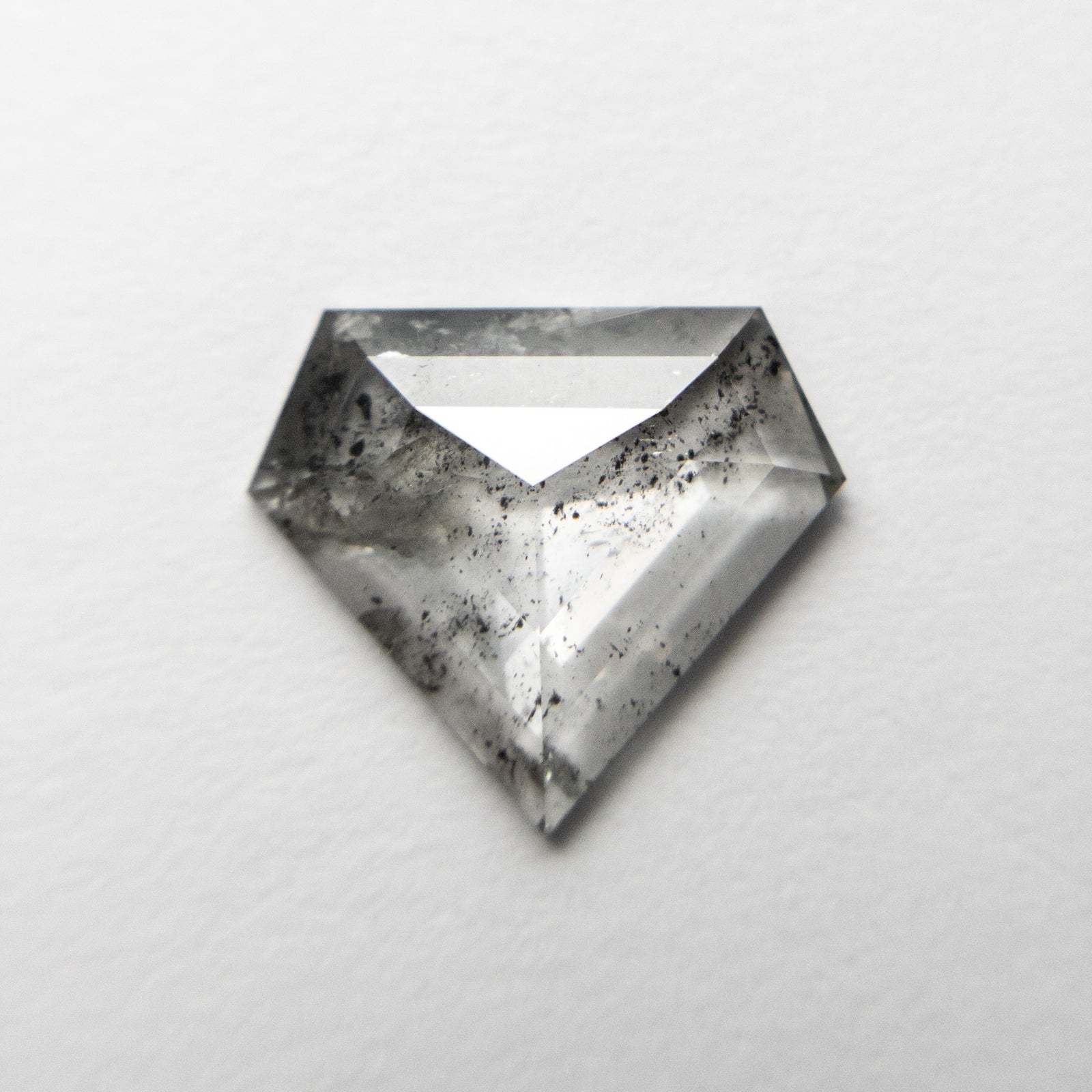 1.36ct 8.90x10.16x2.02mm Shield Rosecut 19067-02 - Misfit Diamonds