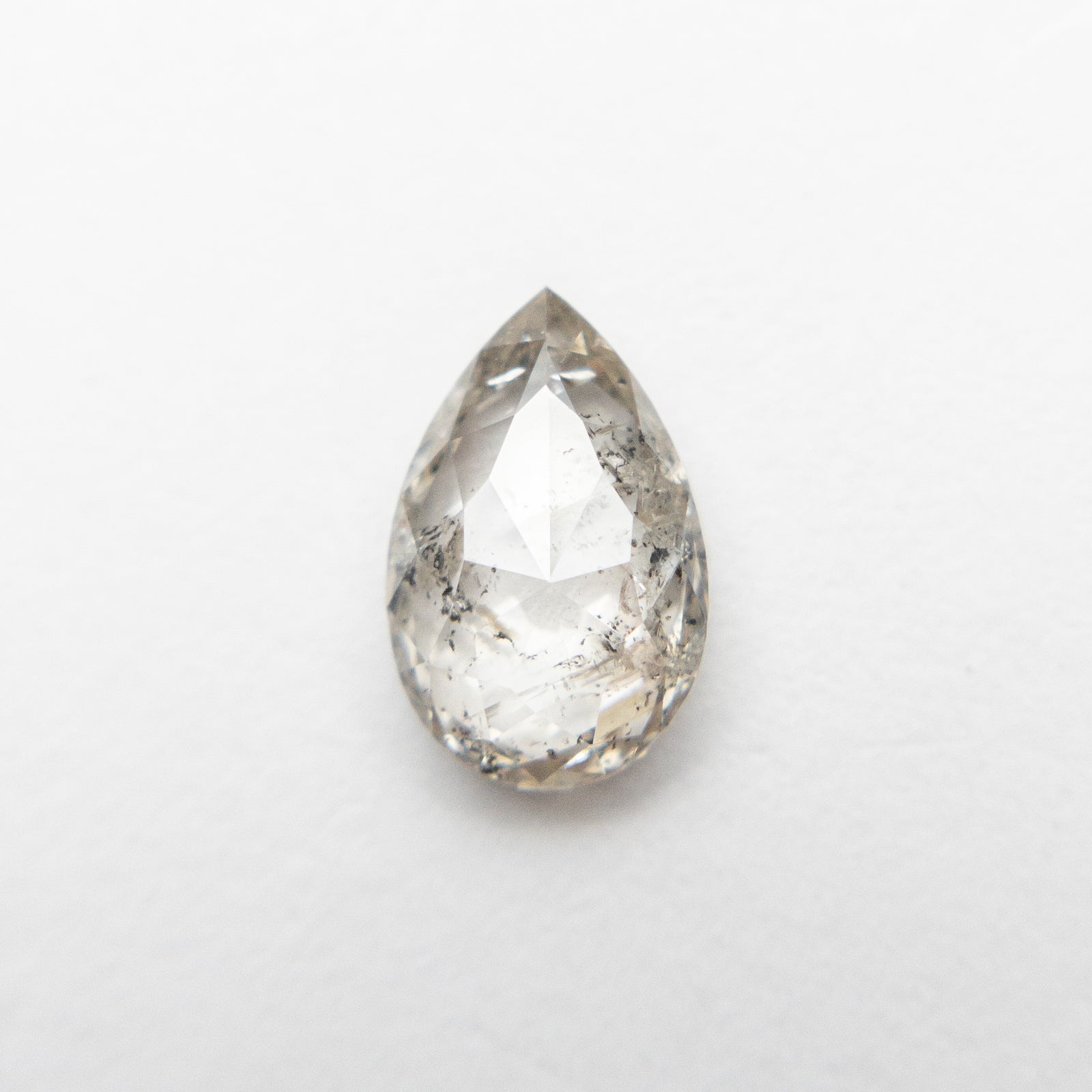 0.97ct 8.12x5.23x2.67mm Pear Double Cut 19067-18 - Misfit Diamonds