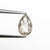 0.97ct 8.12x5.23x2.67mm Pear Double Cut 19067-18 - Misfit Diamonds