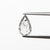 0.73ct 7.54x4.72x2.32mm Pear Double Cut 19067-19 - Misfit Diamonds