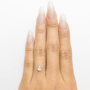 1.06ct 6.83x5.38x3.09mm Oval Double Cut 19067-20 - Misfit Diamonds