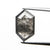 2.55ct 12.07x7.24x3.07mm Hexagon Rosecut 19069-02 - Misfit Diamonds