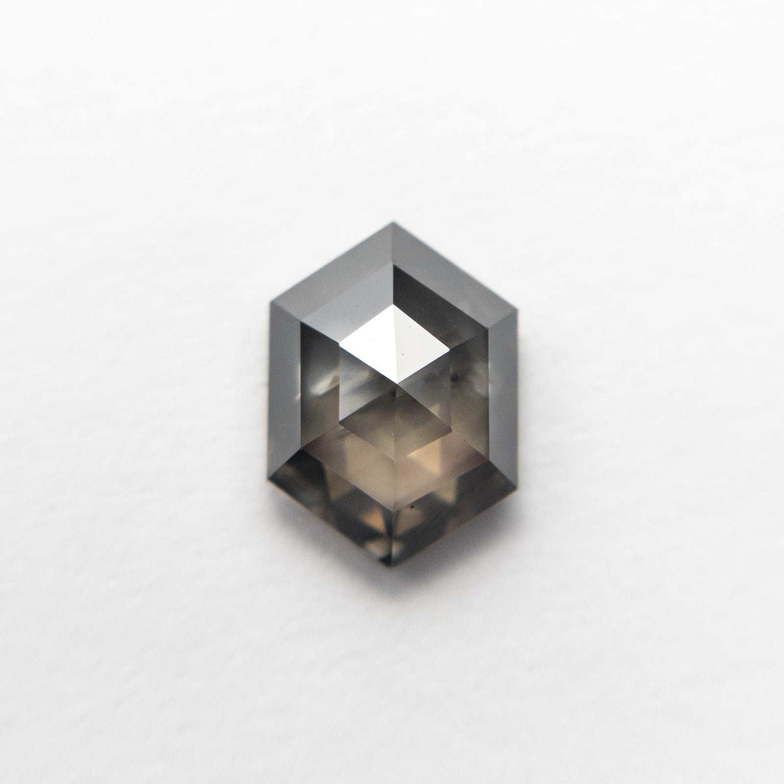 1.40ct 8.04x5.87x3.29mm Hexagon Rosecut 19069-09 - Misfit Diamonds