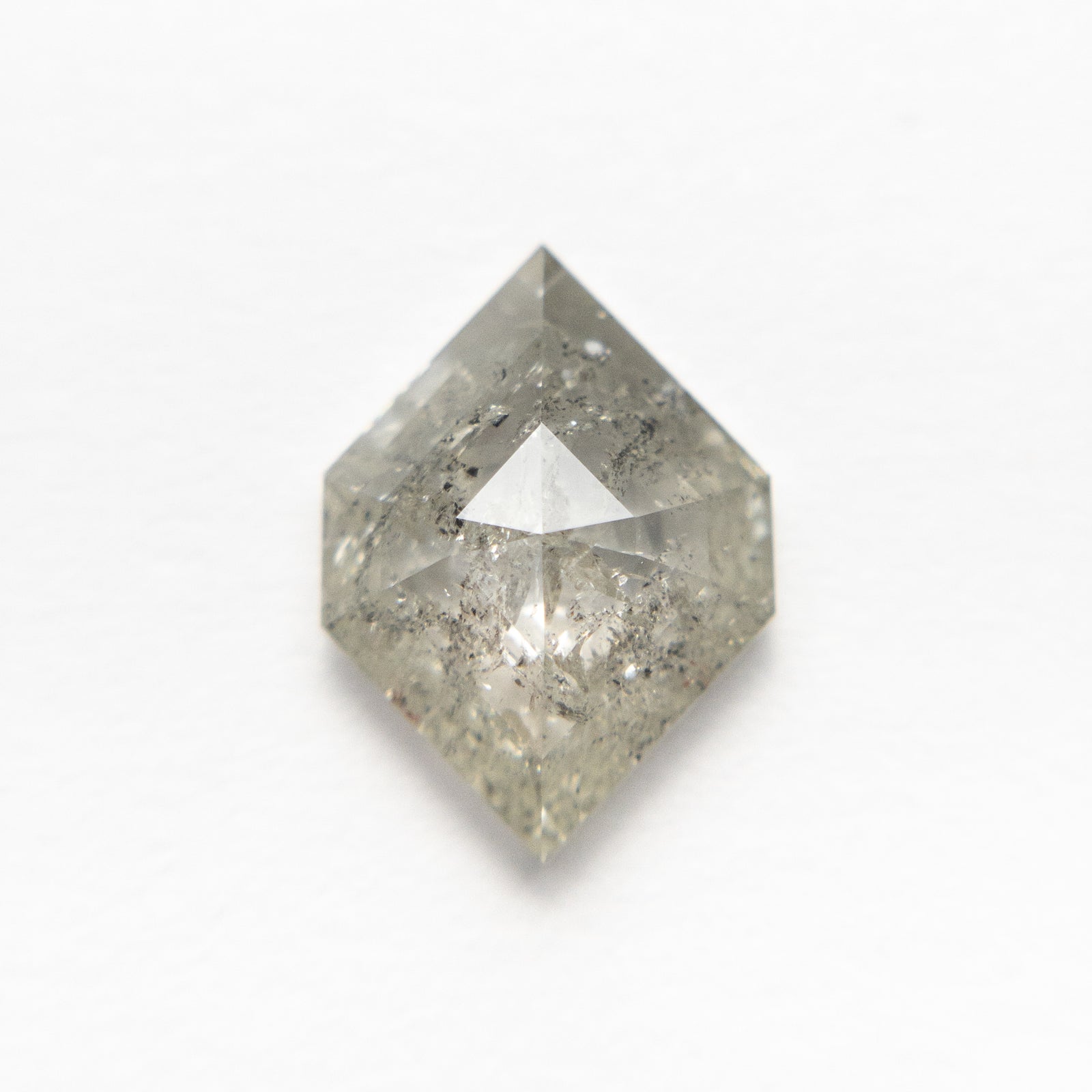 1.74ct 10.50x7.63x3.41mm Hexagon Rosecut 19069-19 - Misfit Diamonds