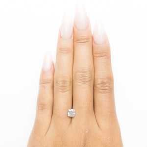 1.06ct 5.45x5.44x3.93mm Cushion Brilliant 19070-01 HOLD D3272 - Misfit Diamonds