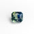1.34ct 6.24x5.75x3.67mm Cut Corner Rectangle Brilliant Sapphire 19115-03 - Misfit Diamonds