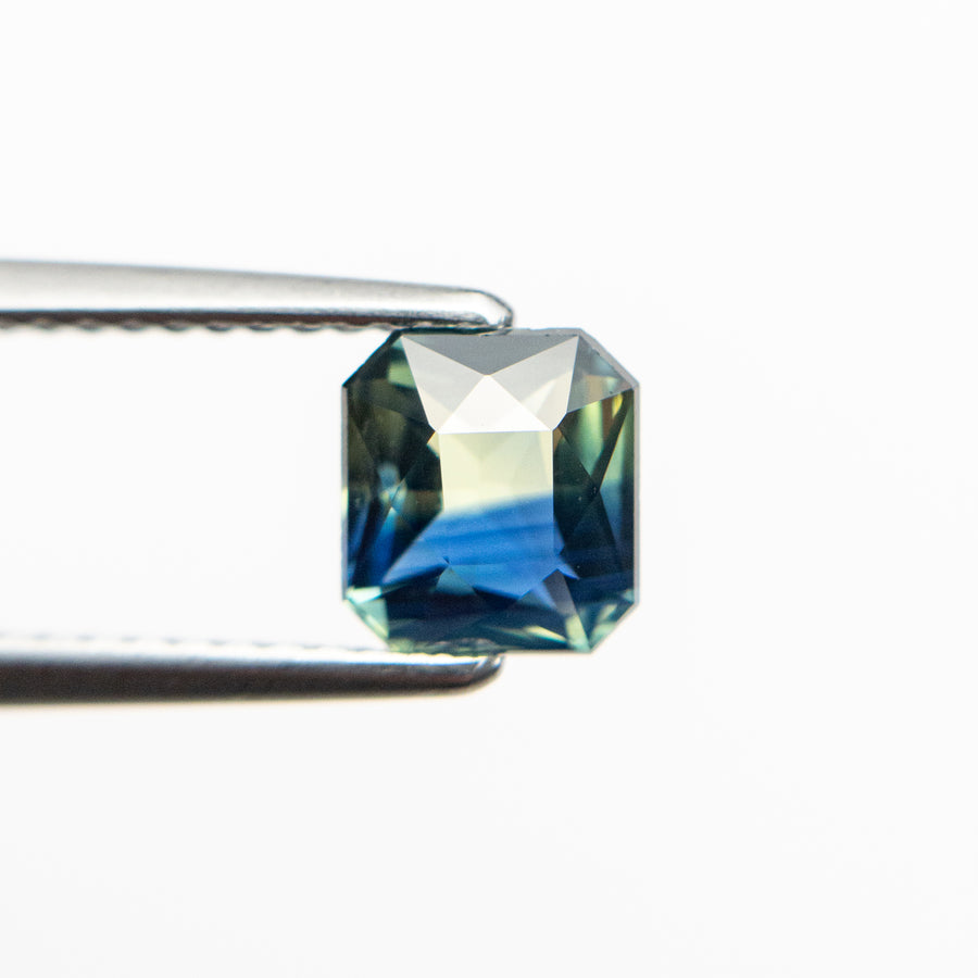 1.34ct 6.24x5.75x3.67mm Cut Corner Rectangle Brilliant Sapphire 19115-03 - Misfit Diamonds