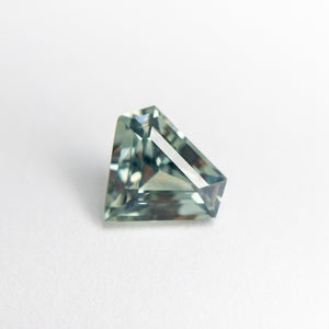 1.31ct 6.68x7.98x3.92mm Shield Step Cut Sapphire 19115-04 - Misfit Diamonds