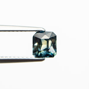 1.11ct 5.62x5.19x4.19mm Cut Corner Rectangle Brilliant Sapphire 19115-06 - Misfit Diamonds