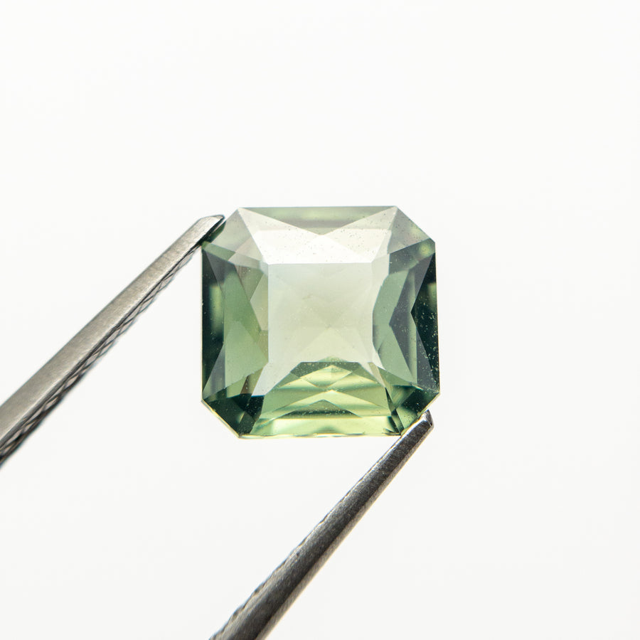 1.28ct 6.79x6.70x2.97mm Cut Corner Rectangle Brilliant Sapphire 19115-14 - Misfit Diamonds