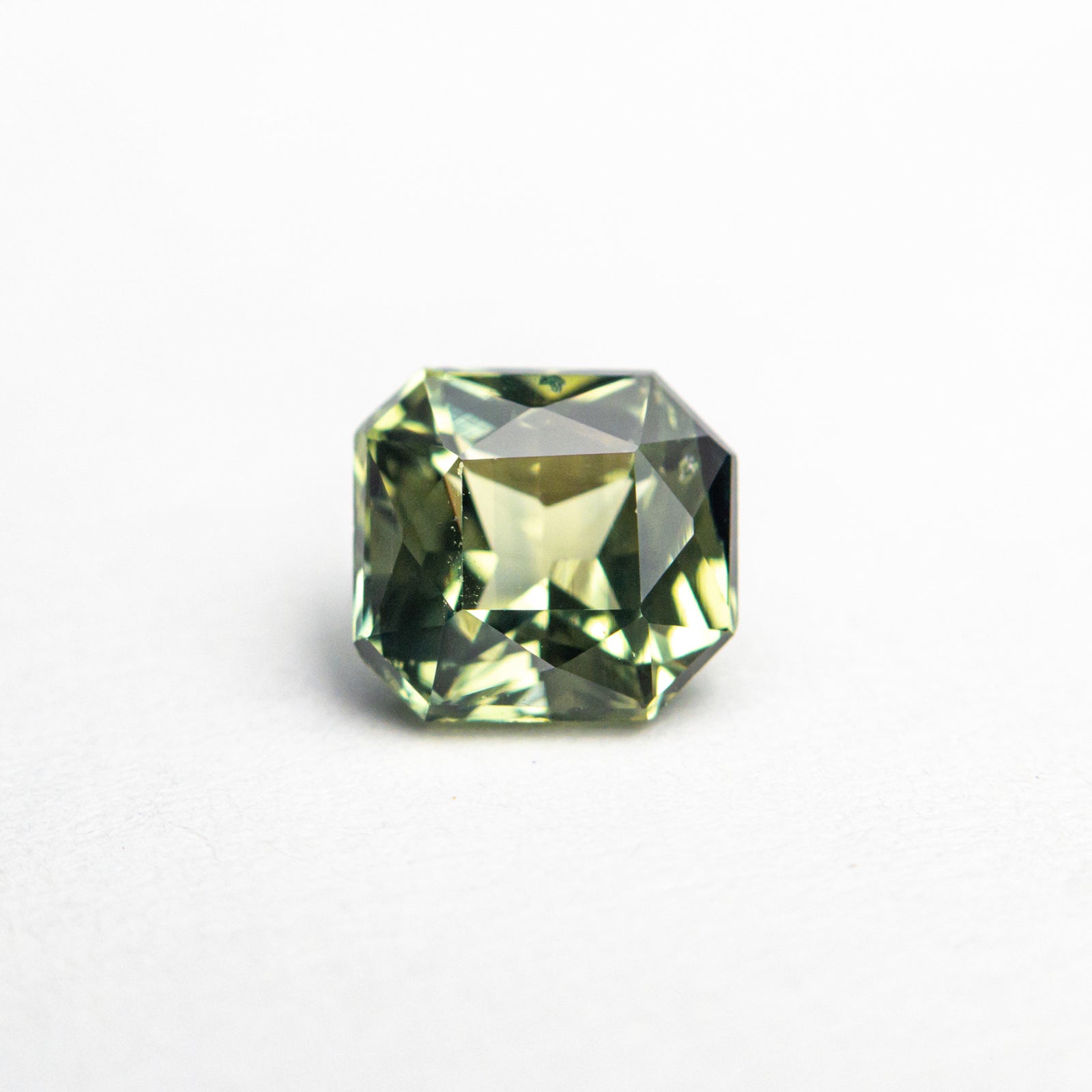 0.93ct 5.53x5.15x3.52mm Cut Corner Rectangle Brilliant Sapphire 19115-34