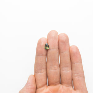 1.97ct 9.38x6.32x4.11mm Pear Brilliant Sapphire 19121-02 - Misfit Diamonds