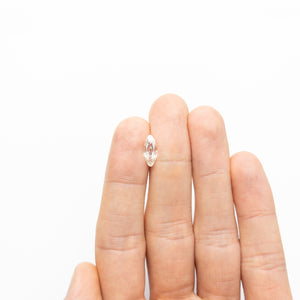 0.91ct 12.09x5.04x2.05mm VVS2 J-K Modern Antique Moval Brilliant 19127-01 - Misfit Diamonds