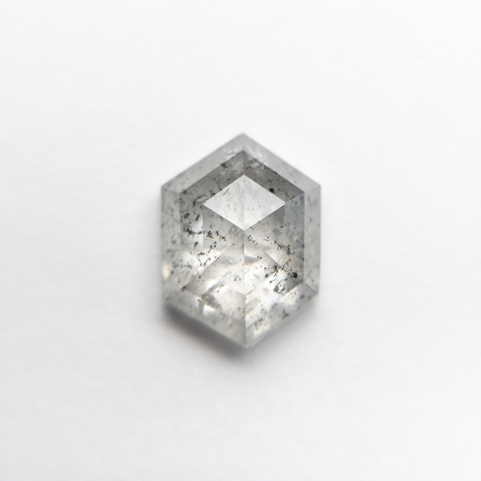 1.88ct 8.68x6.54x3.82mm Hexagon Rosecut 19143-04 - Misfit Diamonds