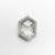 1.88ct 8.68x6.54x3.82mm Hexagon Rosecut 19143-04 - Misfit Diamonds