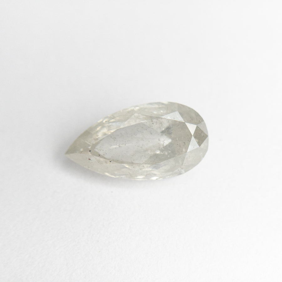 1.22ct 9.69x5.16x3.12mm Pear Double Cut 19143-17 - Misfit Diamonds