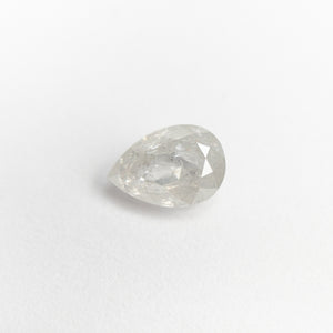 0.73ct 6.70x4.62x2.96mm Pear Double Cut 19143-23 - Misfit Diamonds