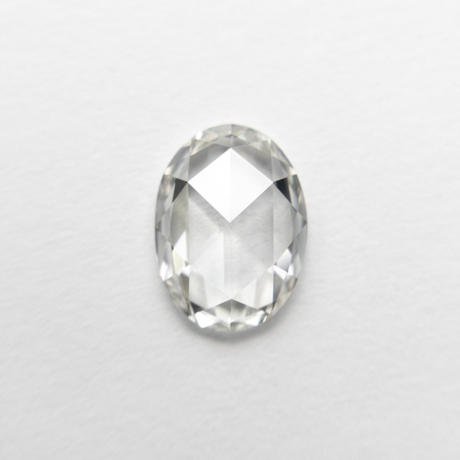 1.02ct 8.20x6.01x2.14mm VS2 H Oval Rosecut 19175-01 - Misfit Diamonds