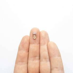 1.43ct 11.25x5.33x2.39mm Hexagon Rosecut 19191-04