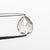 0.81ct 7.11x5.85x2.49mm Pear Rosecut 19194-03