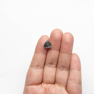 3.29ct 9.69x9.40x4.84mm Trillion Double Cut 19206-04