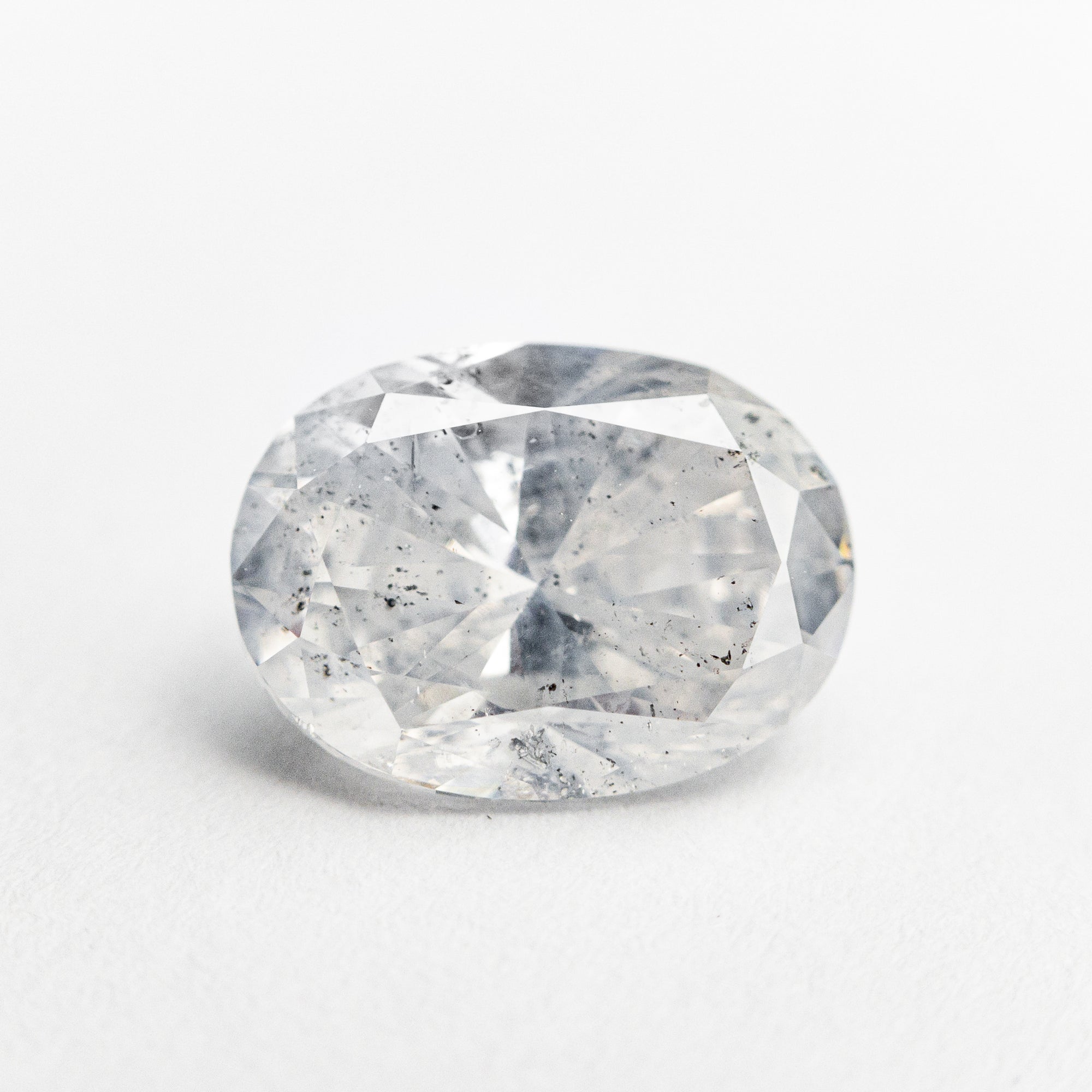 2.07ct 9.34x6.95x4.51mm GIA I3 Fancy White Oval Brilliant 19229-01