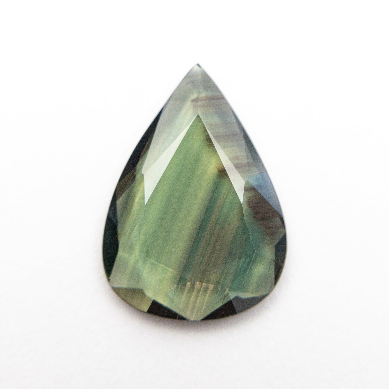 2.07ct 12.74x9.01x1.80mm Pear Portrait Cut Sapphire 19255-08 hold D2809 - Misfit Diamonds