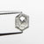 1.83ct 8.08x6.05x3.91mm Hexagon Rosecut 19256-09