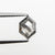 0.97ct 8.70x5.87x2.41mm Hexagon Rosecut 19256-18