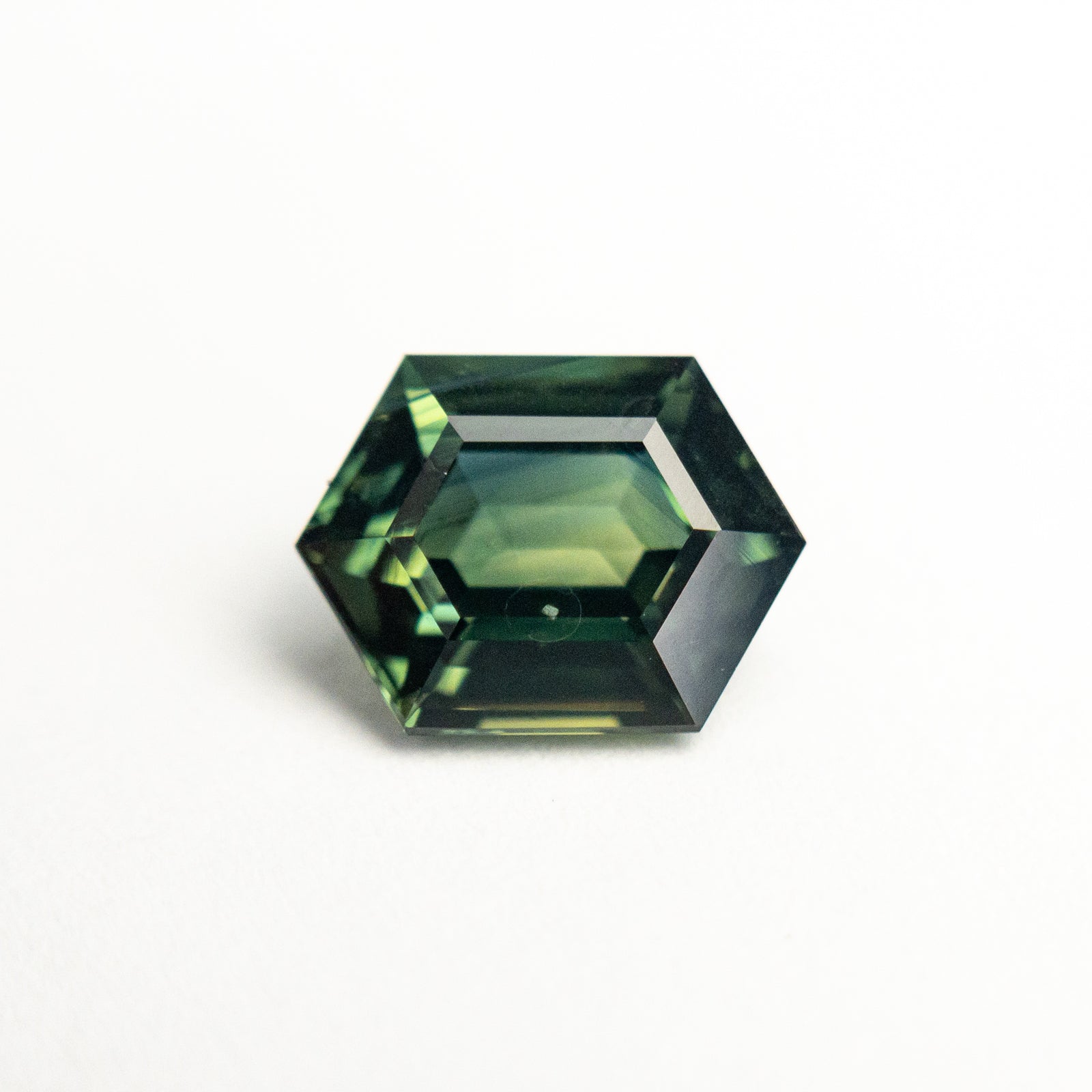 1.98ct 8.51x6.37x4.13mm Hexagon Step Cut Sapphire 19287-01