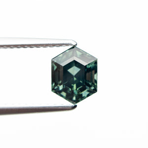 1.63ct 7.48x5.91x4.81mm Hexagon Step Cut Sapphire 19287-04