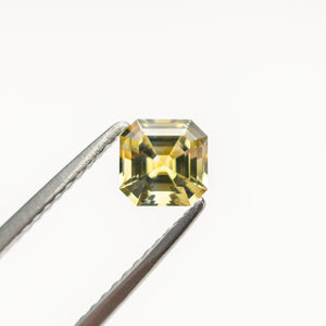 0.70ct 4.99x4.98x3.25mm Cut Corner Square Step Cut Sapphire 19346-02