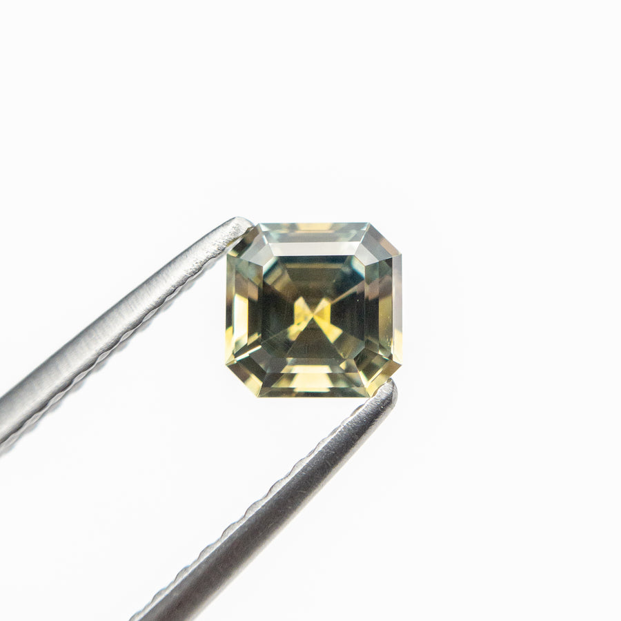 0.69ct 4.97x4.97x3.28mm Cut Corner Square Step Cut Sapphire 19346-04
